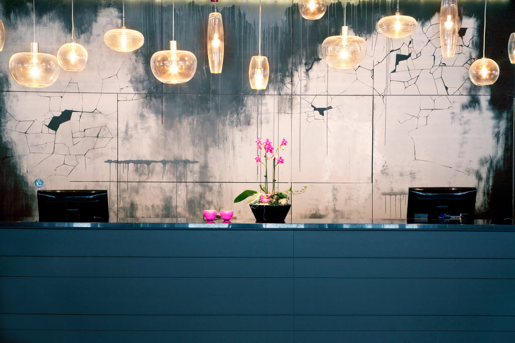 Foto: Paul Bjorkman Plaza, Boras, reception